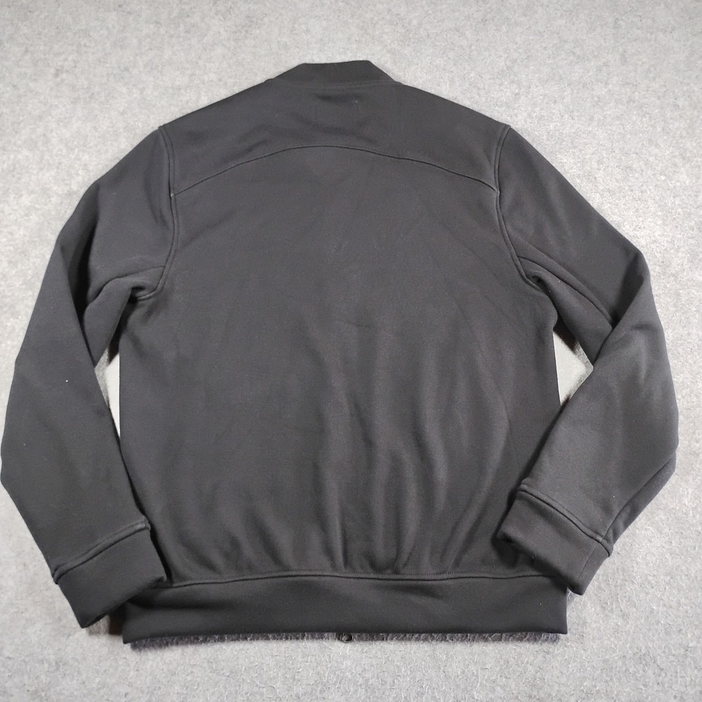 Ministry of Supply Men Black Full Zip Fleece Lined Bomber Jacket Small - Picture 7 of 9